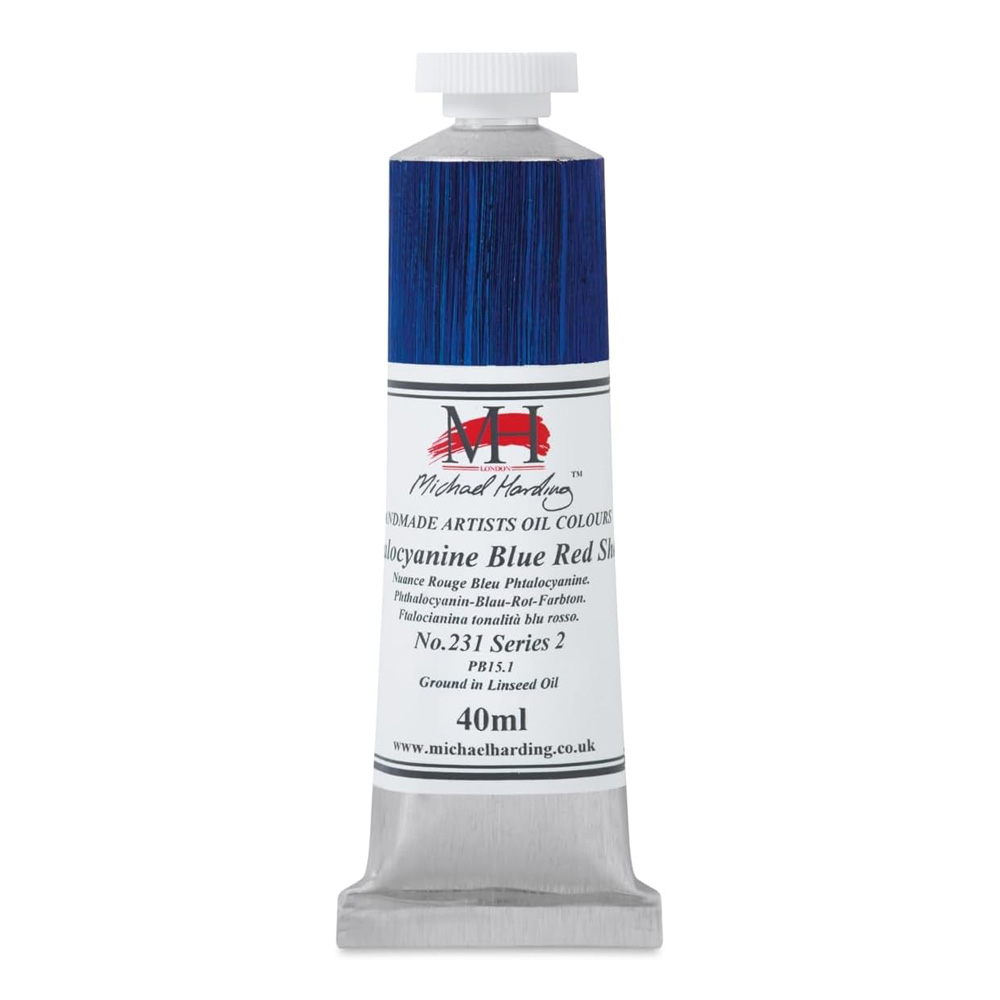 M Harding Oil 40 ml Phthalo Blue Red Shade