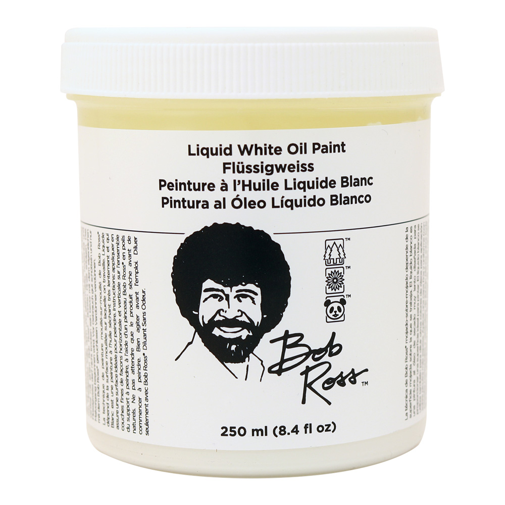 Bob Ross Oil Liquid White 237 ml