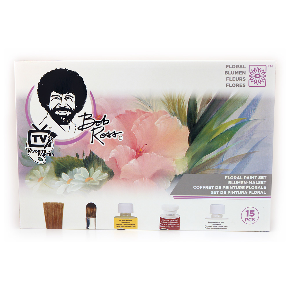 Bob Ross Flower Paint Set