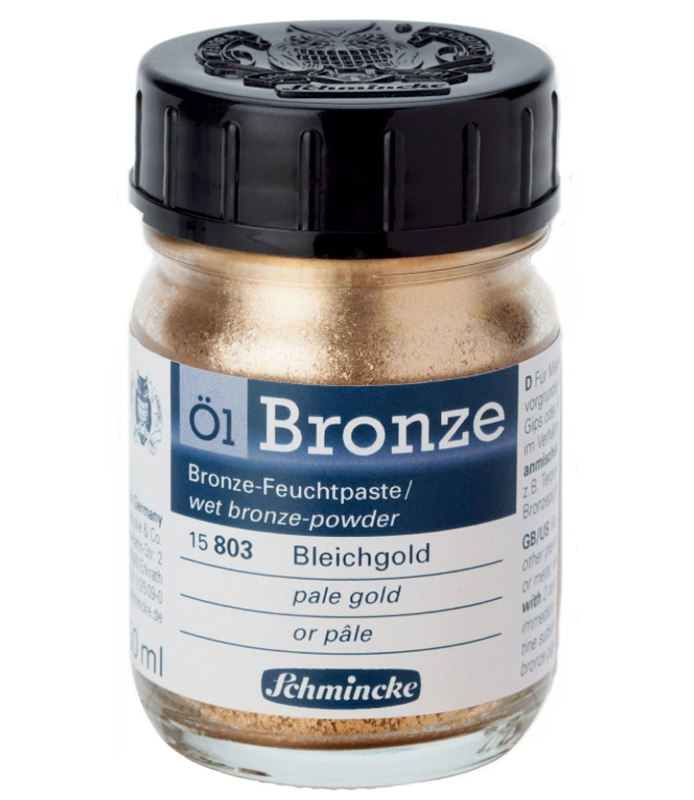Schmincke Oil Bronze Pale Gold 50 ml