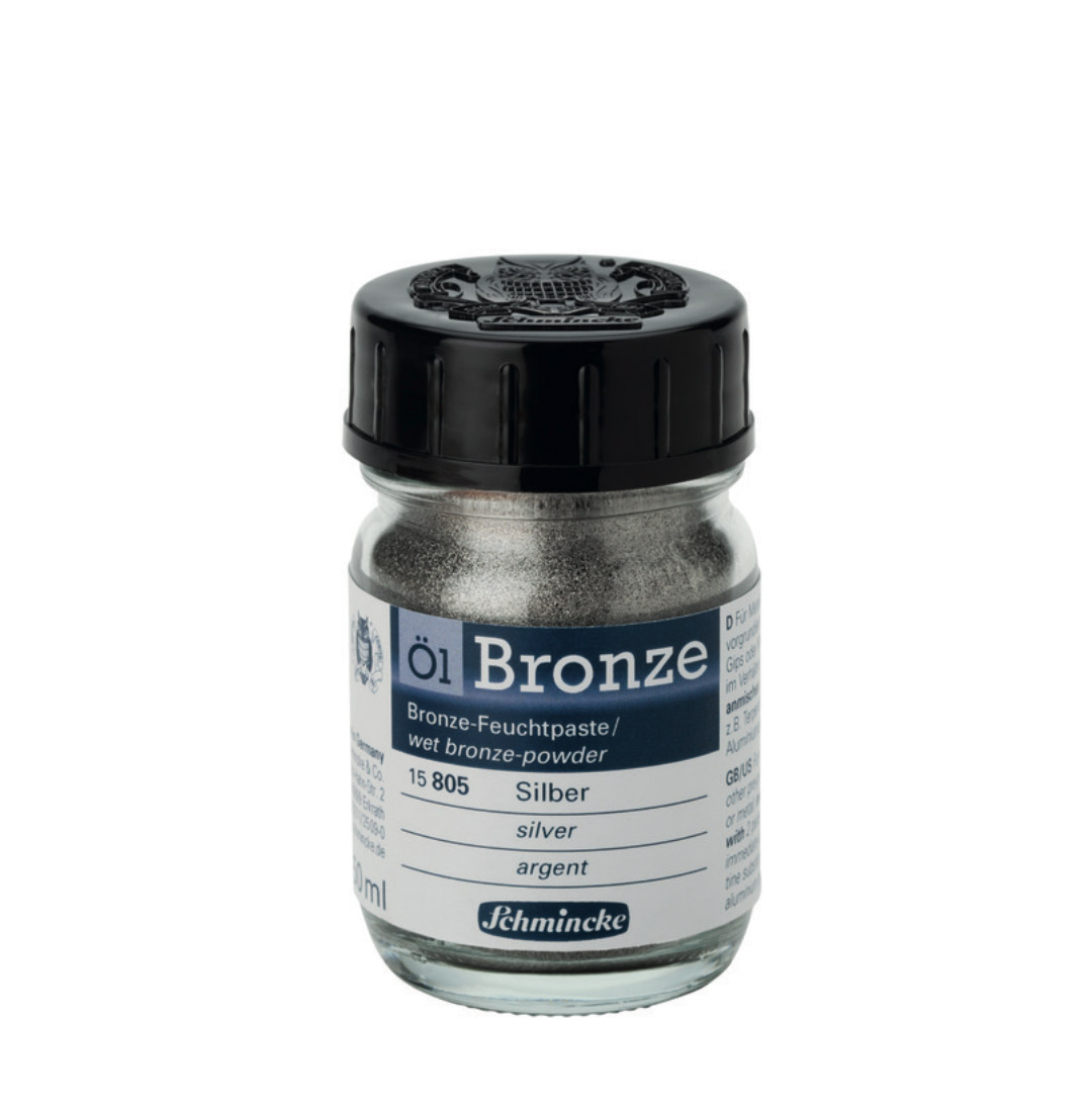 Schmincke Oil Bronze Silver 50 ml