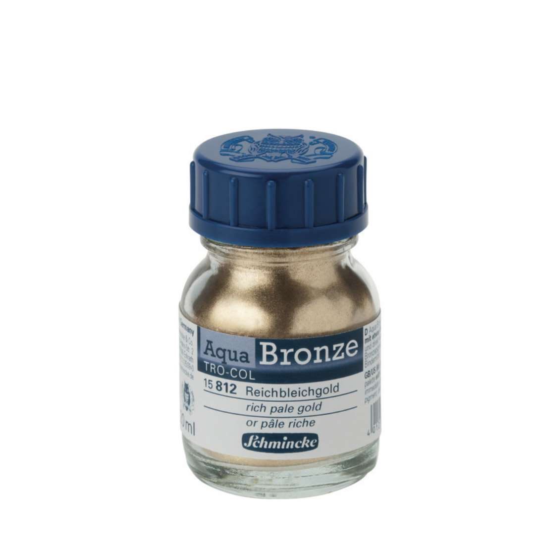 Schmincke Aqua Bronze Rich Pale Gold 20 ml