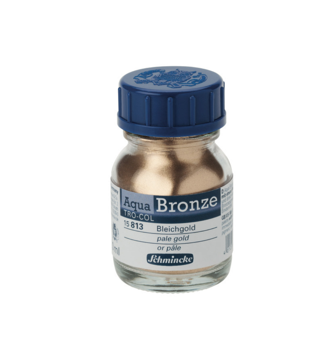 Schmincke Aqua Bronze Pale Gold 20 ml