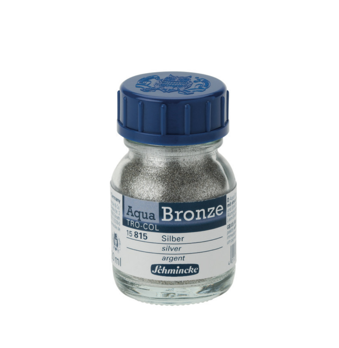 Schmincke Aqua Bronze Silver 20 ml