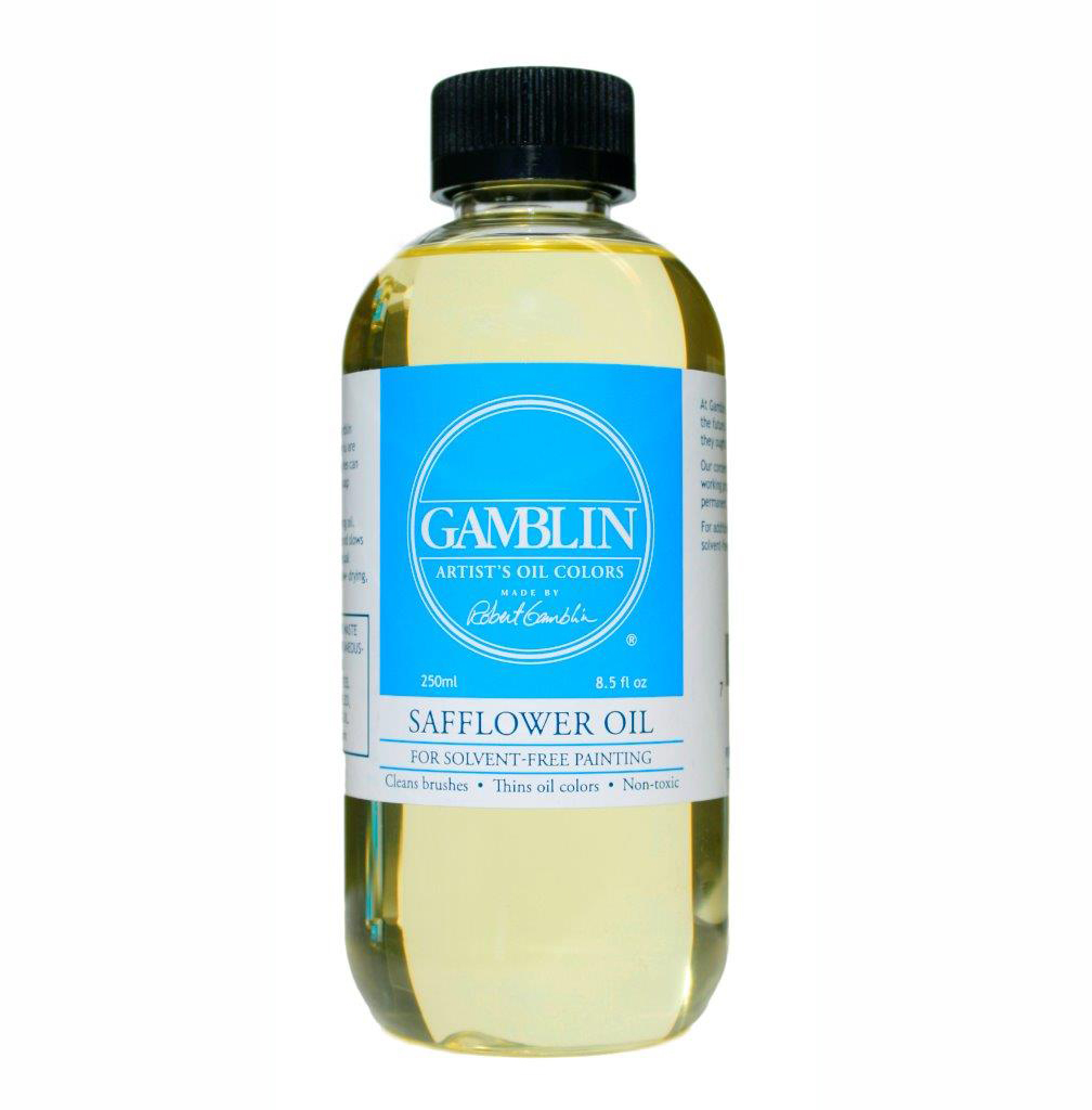 Gamblin Safflower Oil 8 Ounces