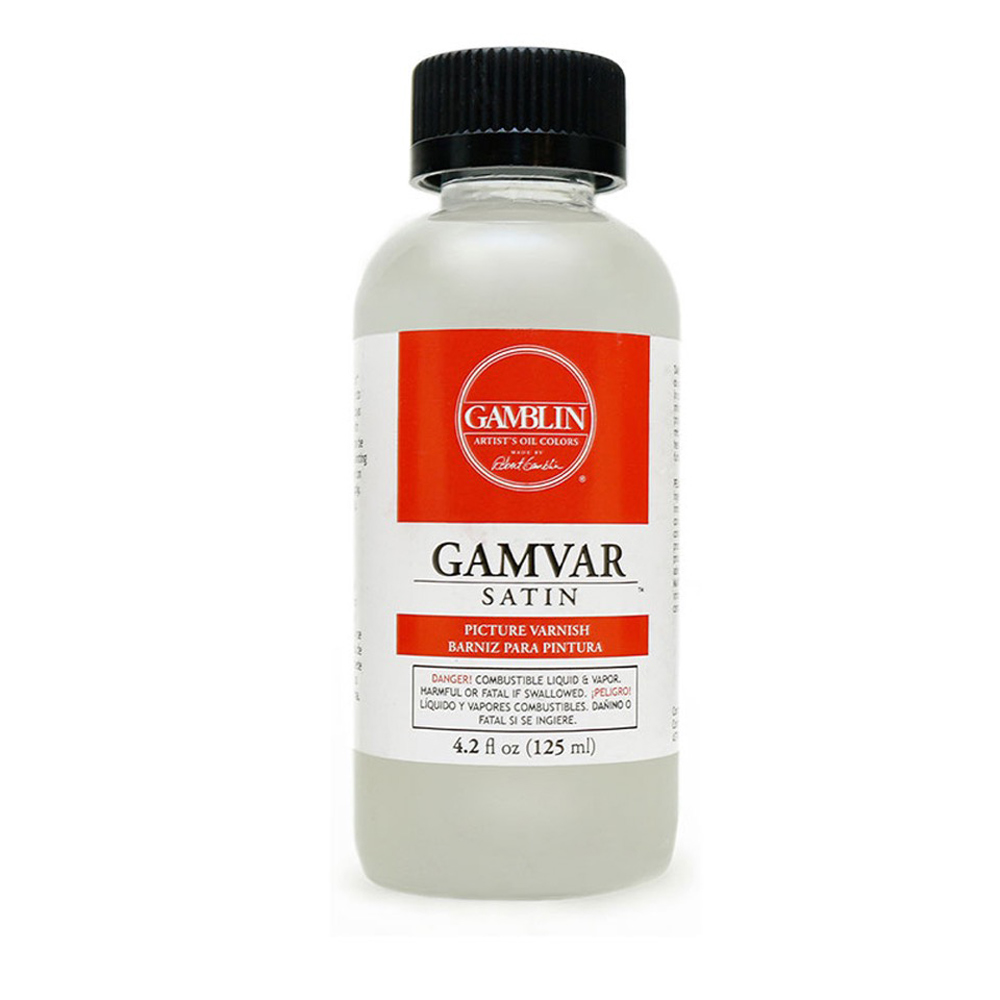 Gamblin Gamvar Pict Varnish 4 oz Satin