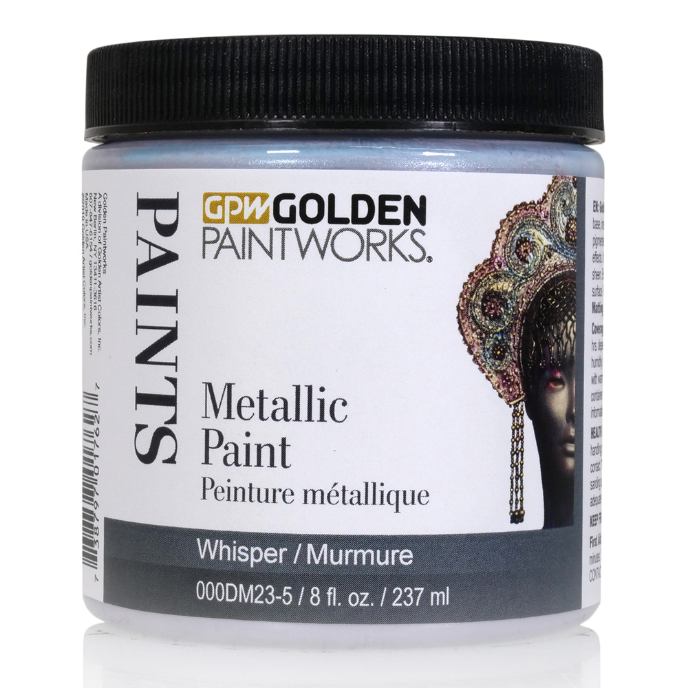 Golden Paintworks Metallic Paint 8 oz Whisper