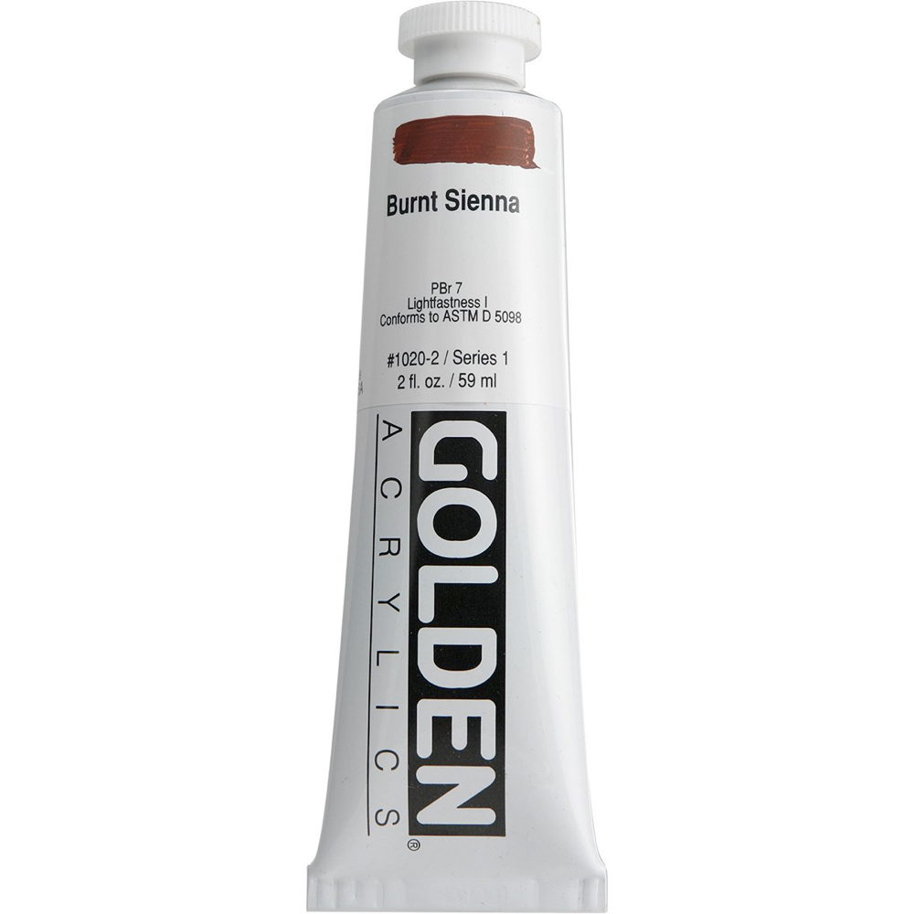 Golden Acrylic 2 oz Burnt Sienna