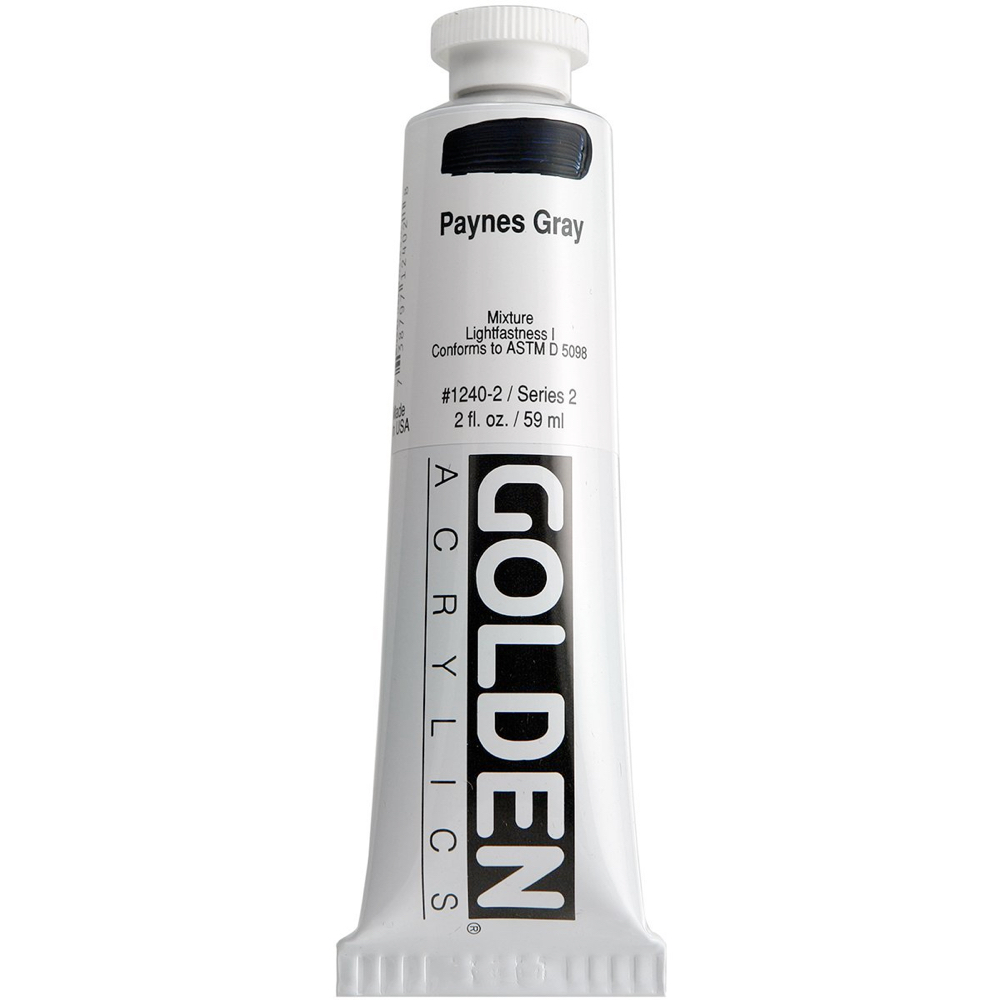 Golden Acrylic 2 oz Paynes Gray