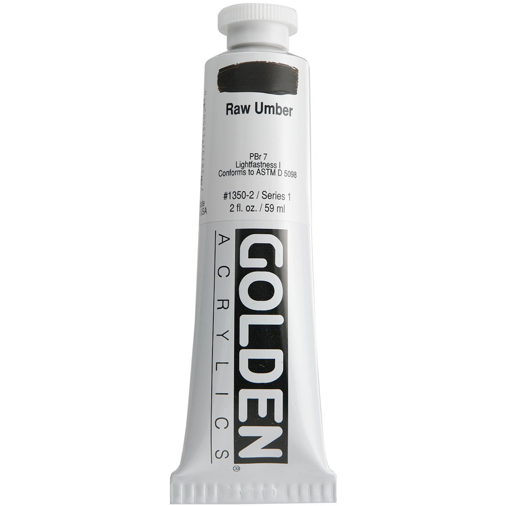 Golden Acrylic 2 oz Raw Umber