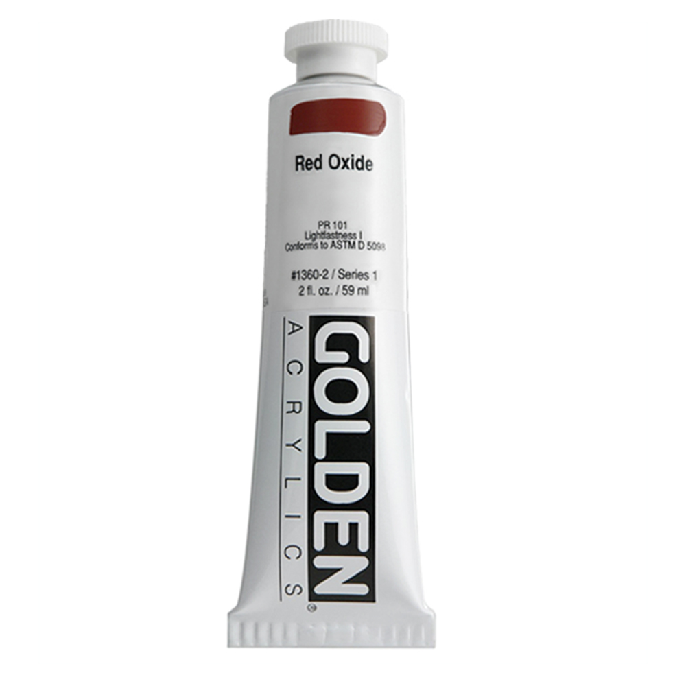 Golden Acrylic 2 oz Red Oxide