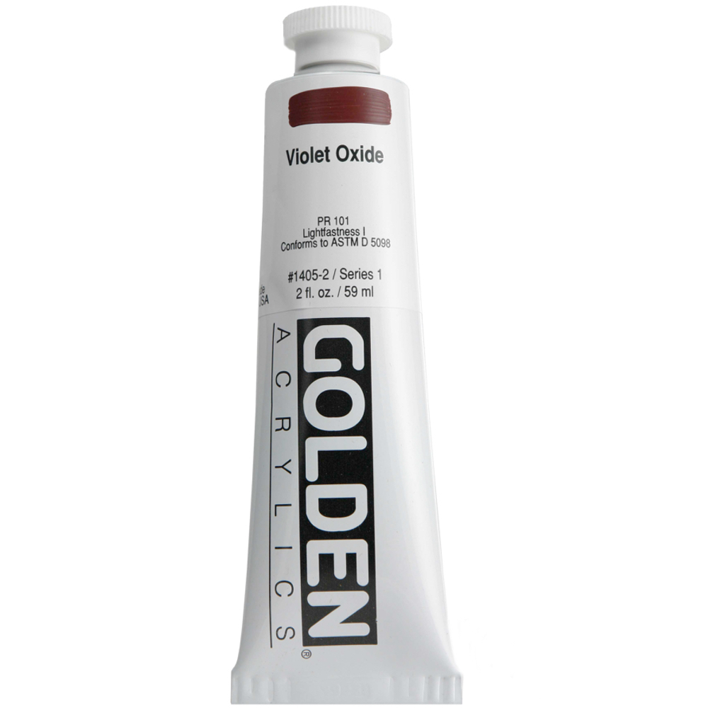 Golden Acrylic 2 oz Violet Oxide