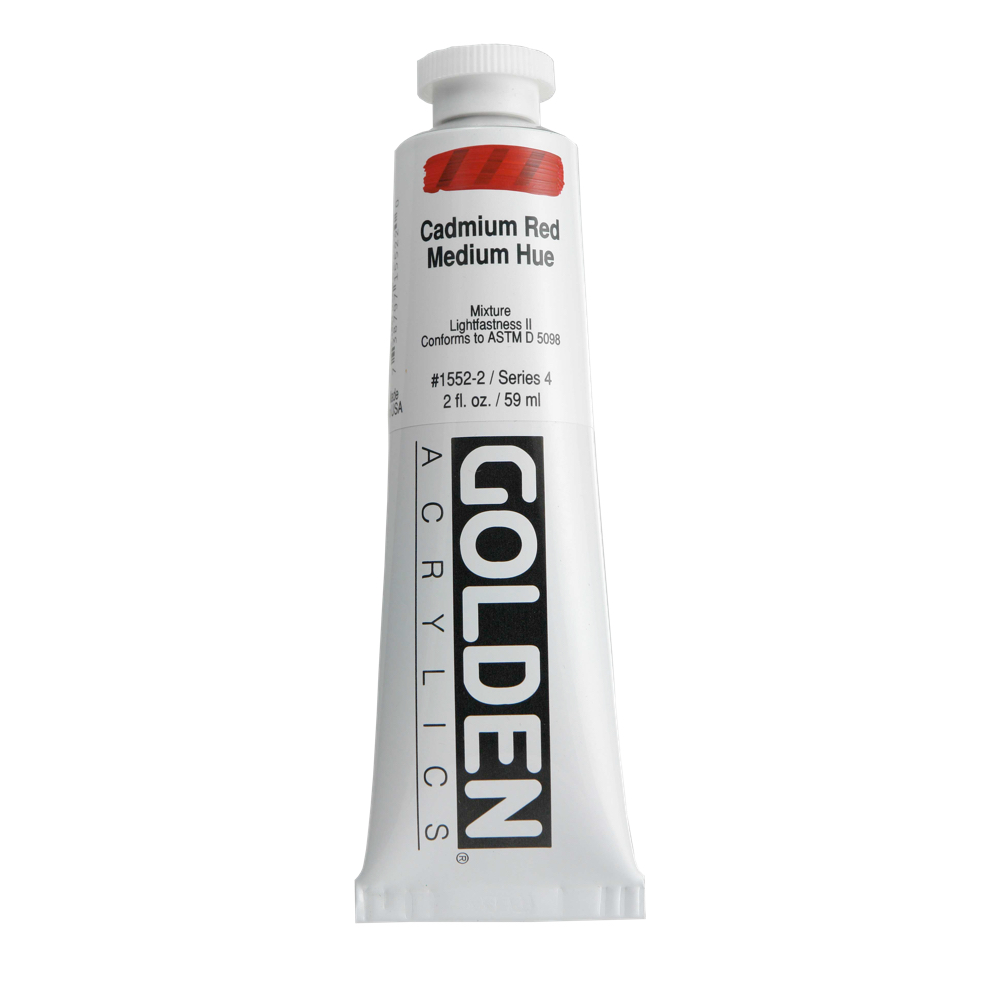 Golden Acrylic 2 oz Cadmium Red Medium Hue
