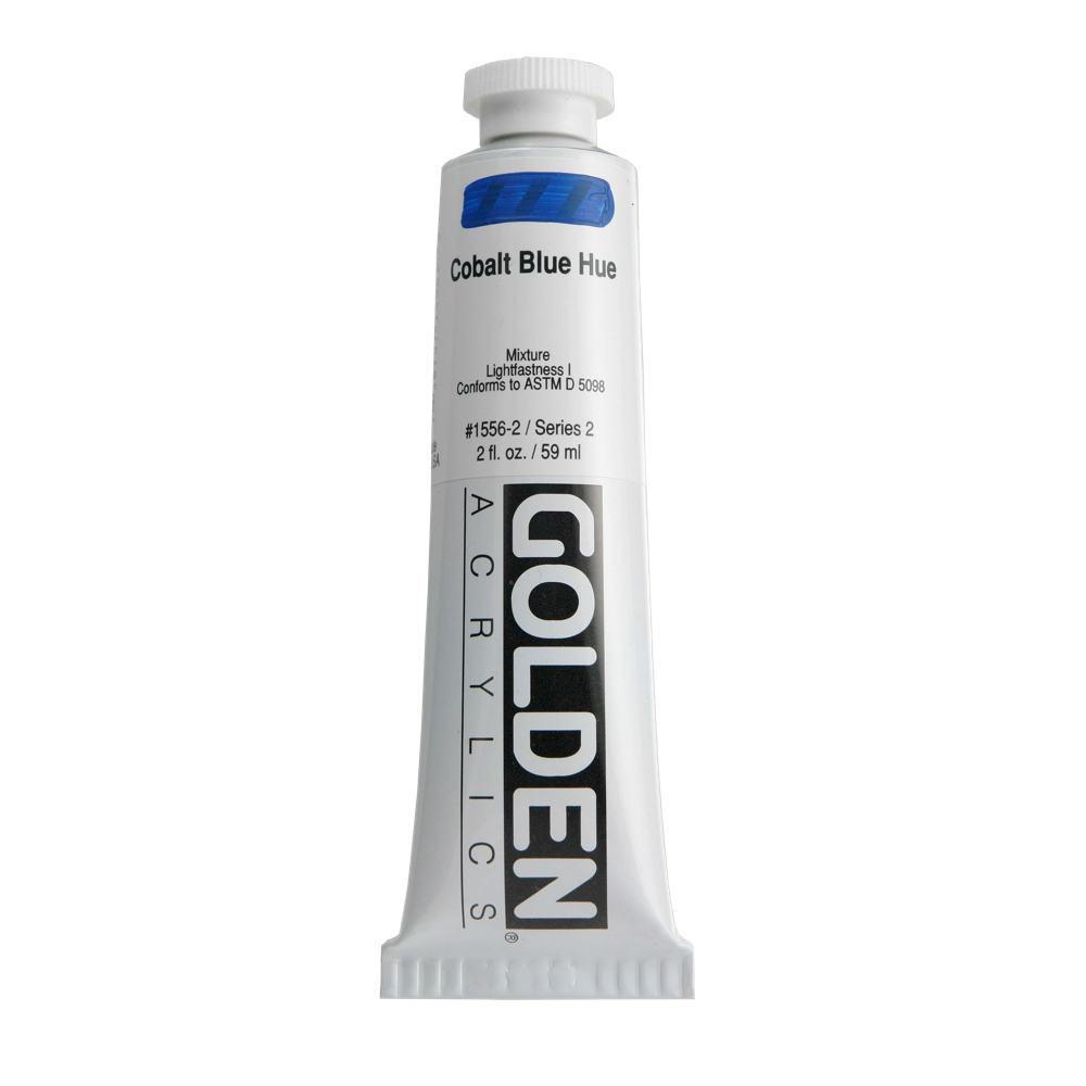 Golden Acrylic 2 oz Cobalt Blue Hue
