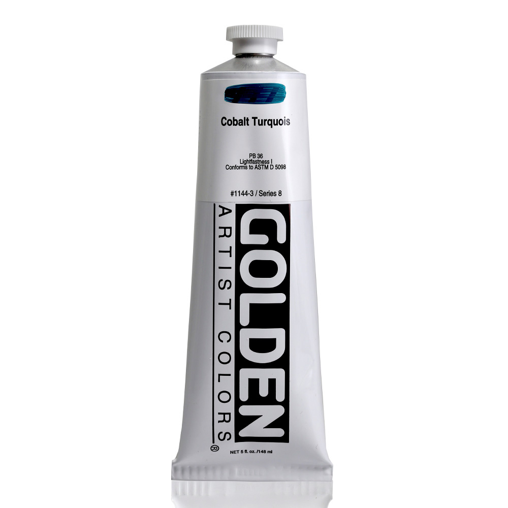 Golden Acrylic 5 oz Cobalt Turquoise