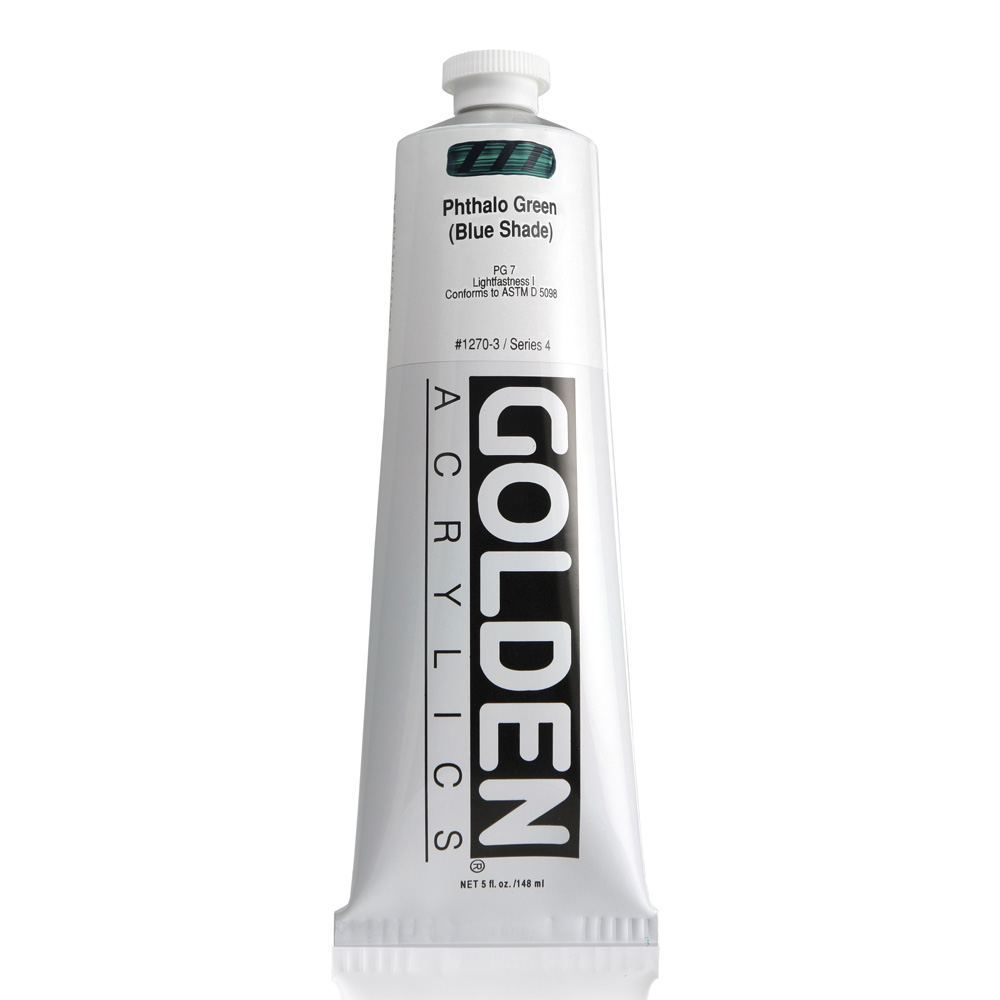 Golden Acrylic 5 oz Phthalo Green BS