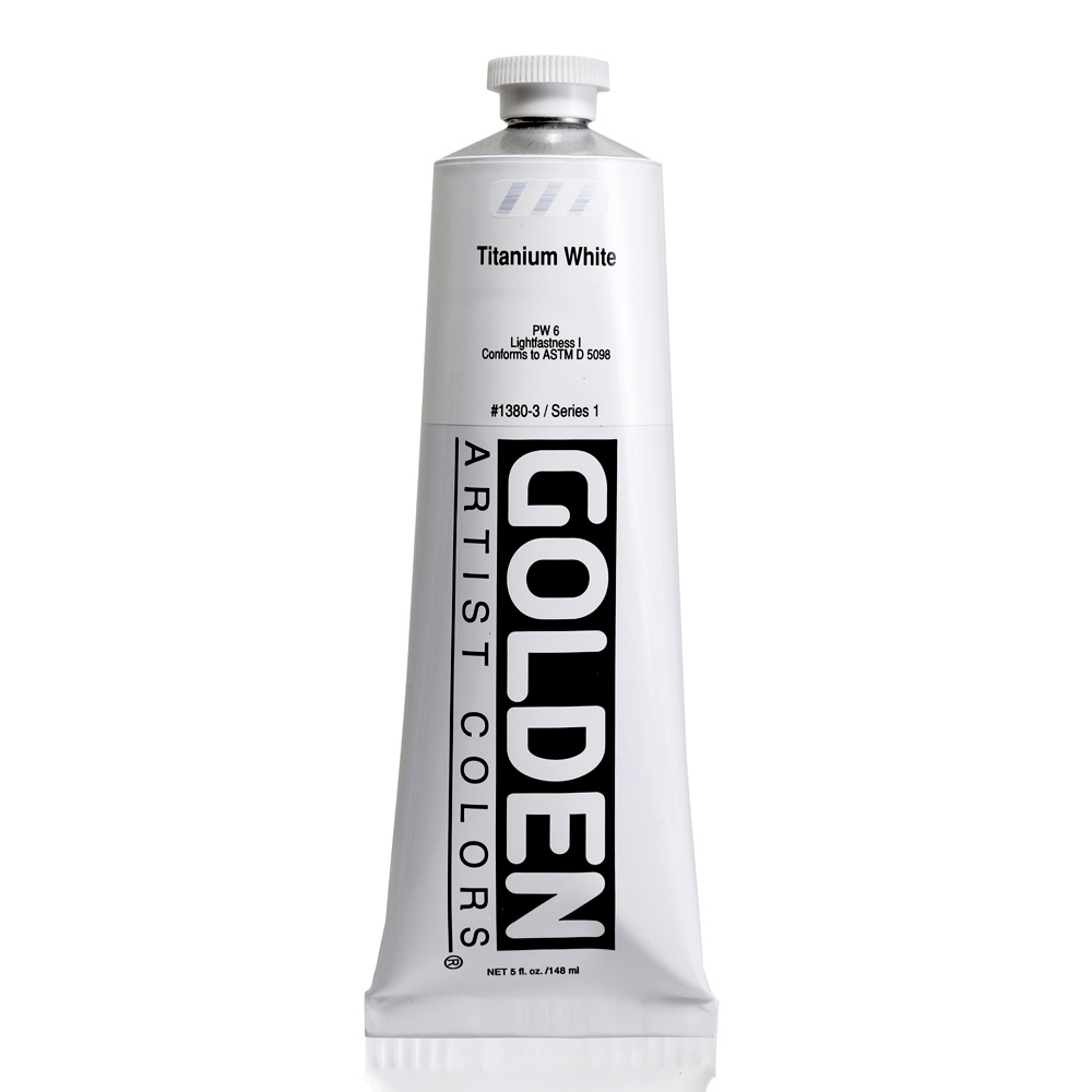 Golden Acrylic 5 oz Titanium White