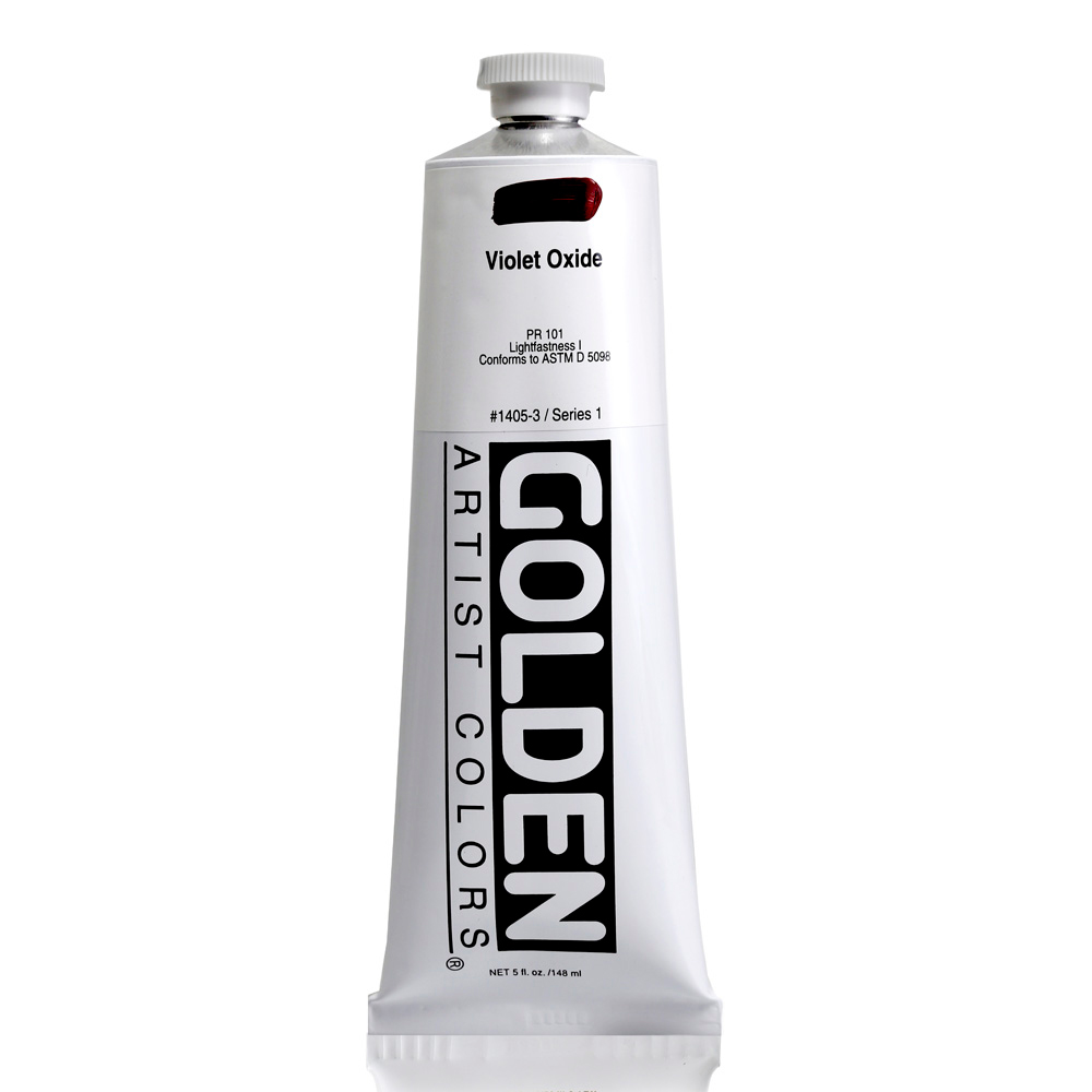 Golden Acrylic 5 oz Violet Oxide