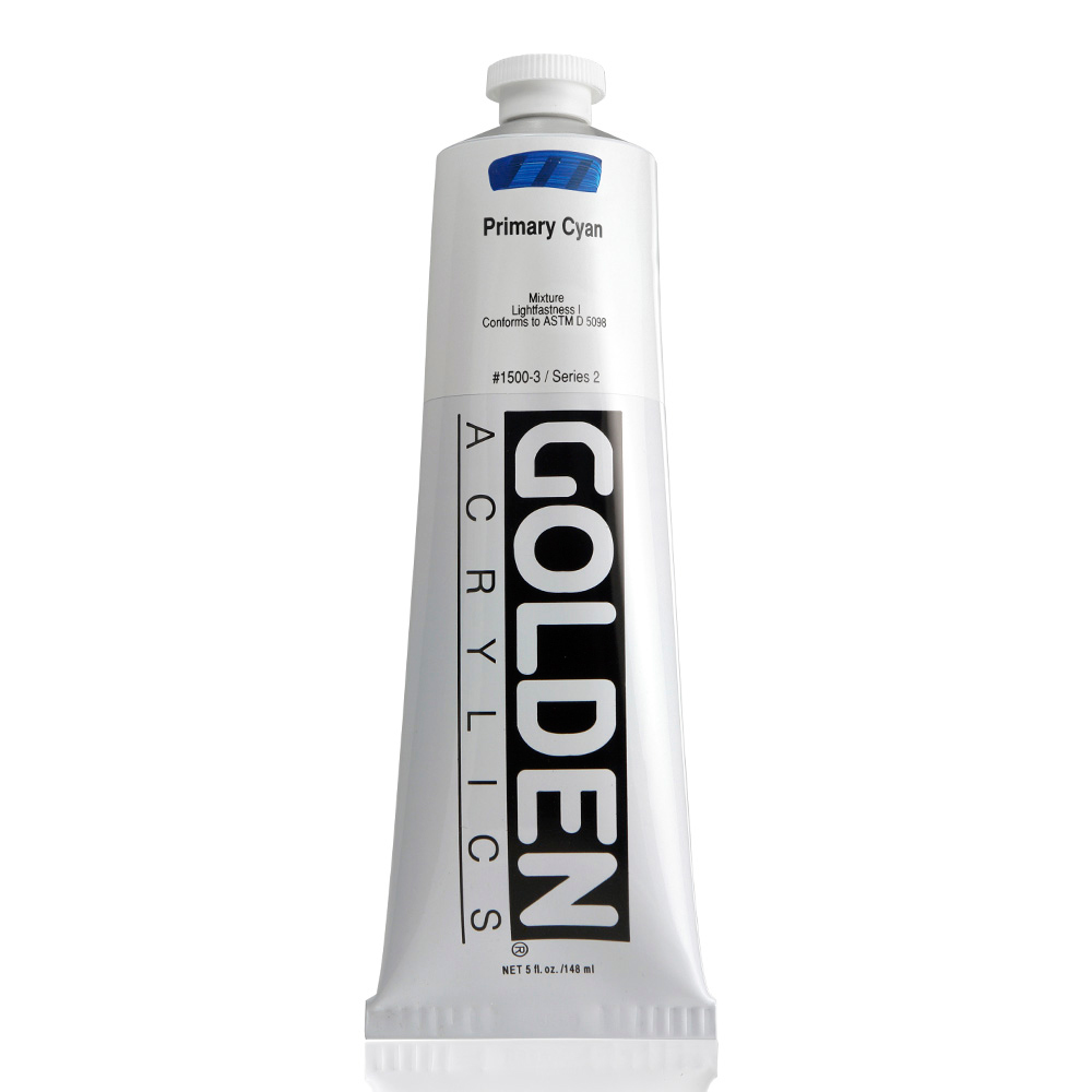 Golden Acrylic 5 oz Primary Cyan