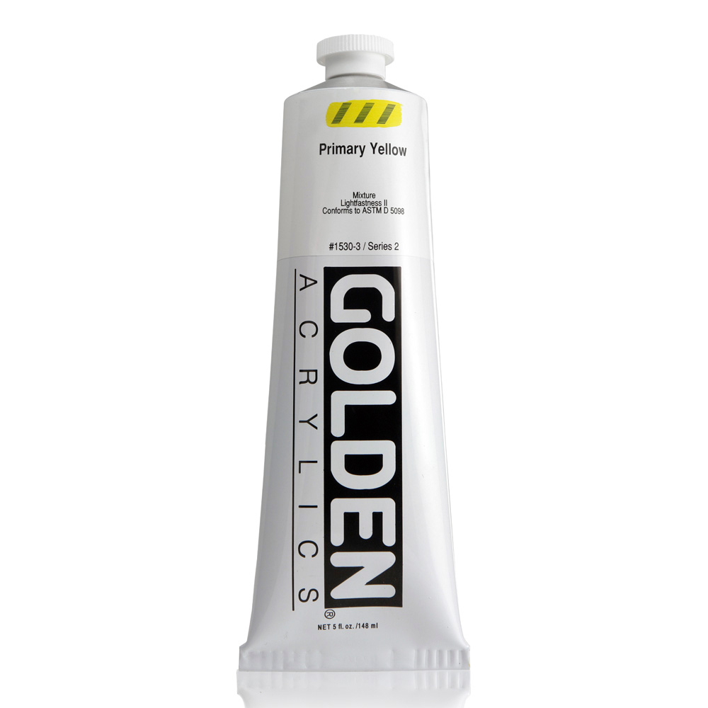 Golden Acrylic 5 oz Primary Yellow