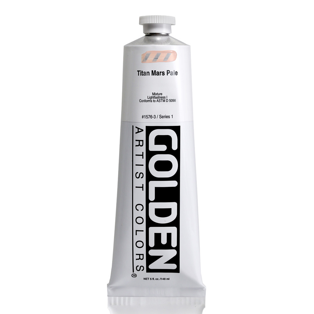 Golden Acrylic 5 oz Titan Mars Pale