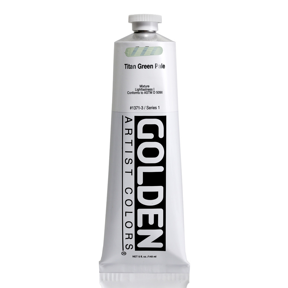 Golden Acrylic 5 oz Titan Green Pale