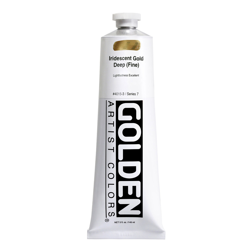 Golden Acrylic 5 oz Irid Gold Deep Fine