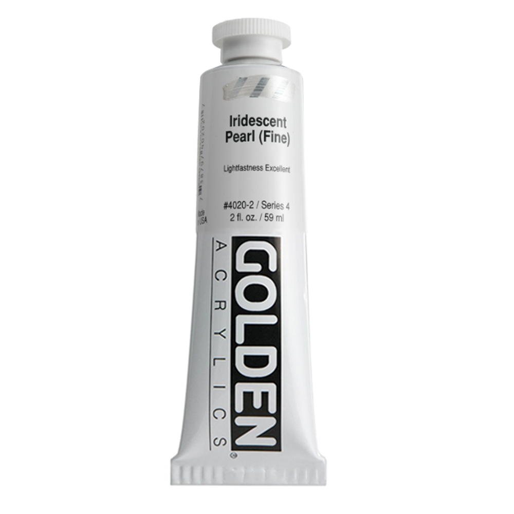 Golden Acrylic 2 oz Iridescent Pearl Fine
