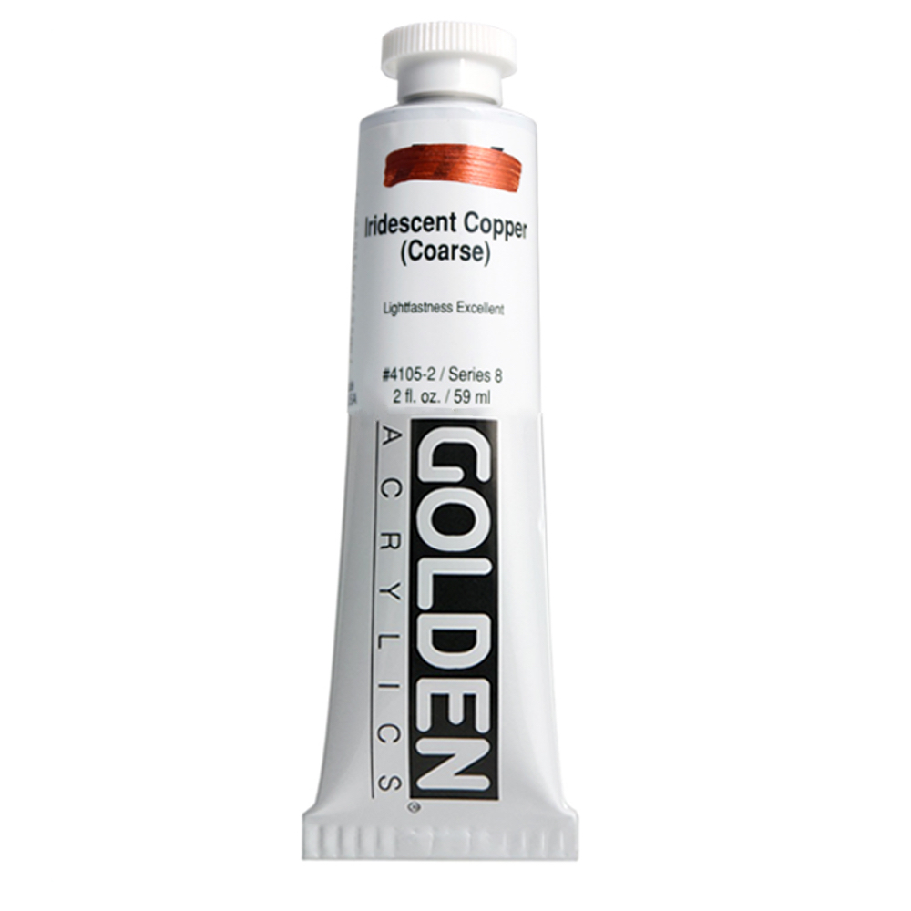 Golden Acrylic 2 oz Iridescent Copper Coarse