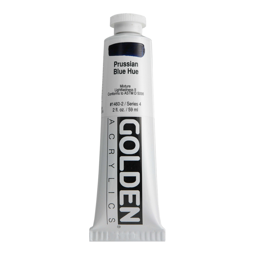 Golden Acrylic 2 oz Prussian Blue Hue