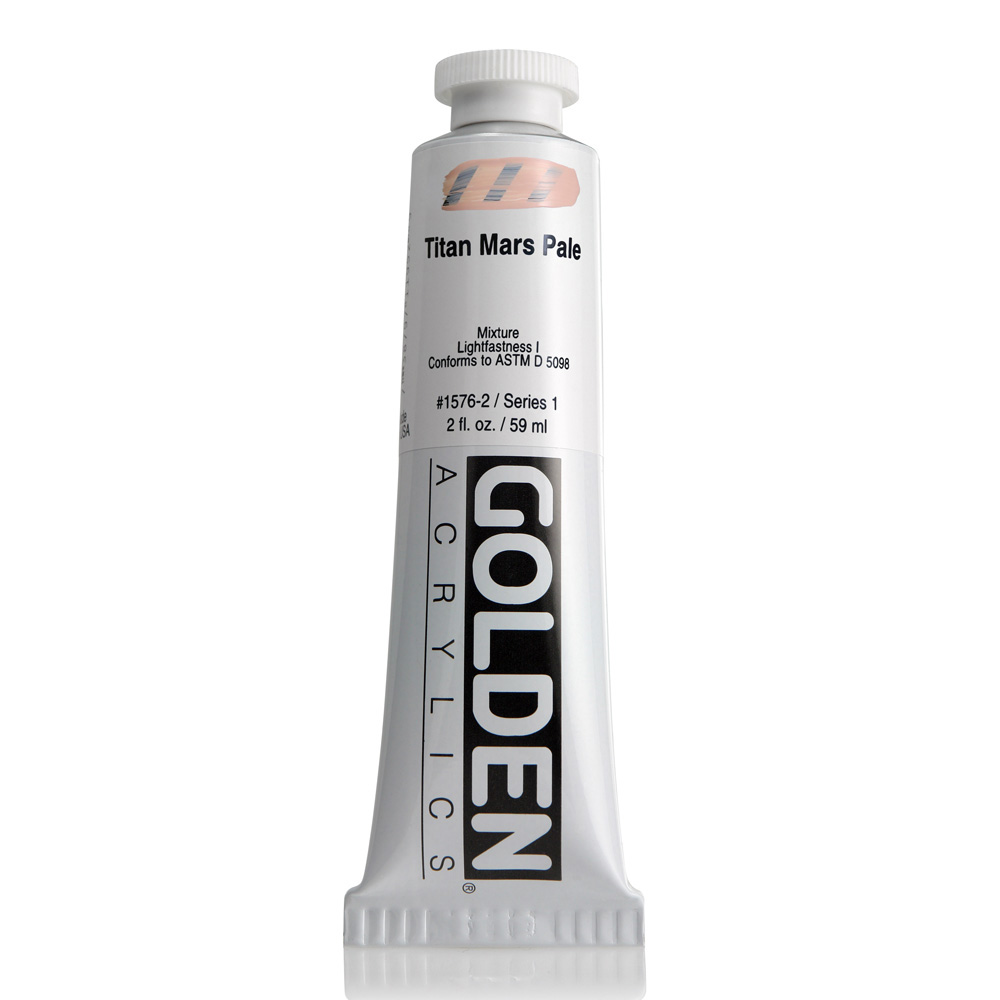 Golden Acrylic 2 oz Titan Mars Pale