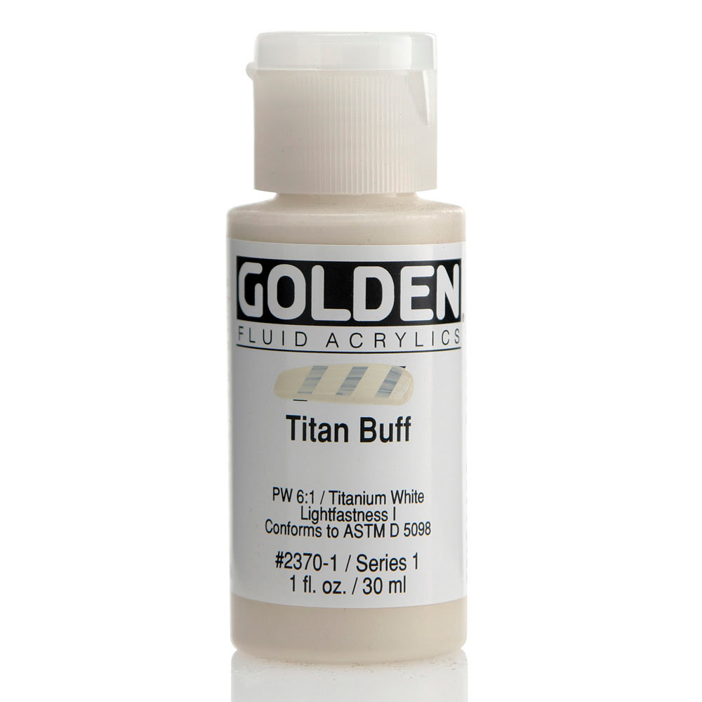Golden Fluid Acrylic 1 oz Titan Buff