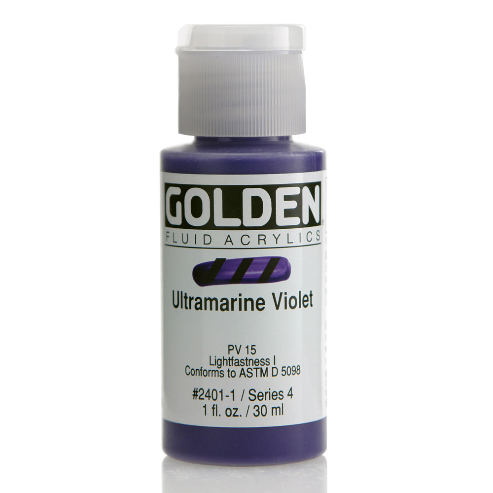 Golden Fluid Acrylic 1 oz Ultra Violet
