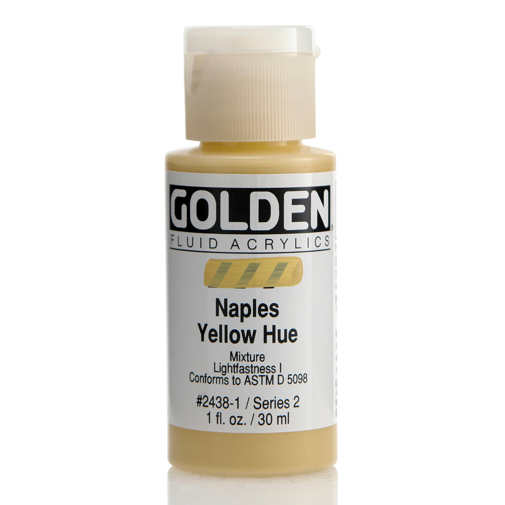 Golden Fluid Acrylic 1 oz Naples Yellow Hue