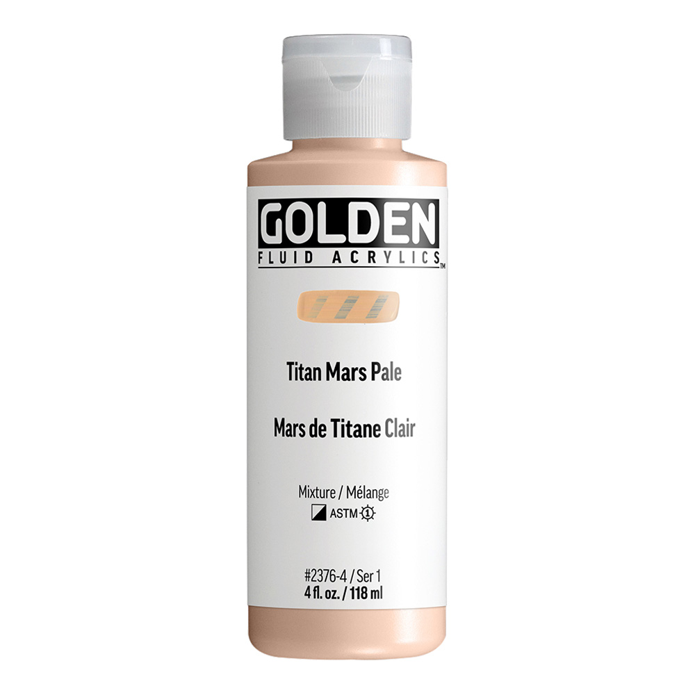 Golden Fluid Acrylic 4 oz Titan Mars Pale
