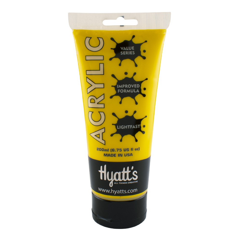 Hyatt's Acrylic 200 ml Cad Yellow Med