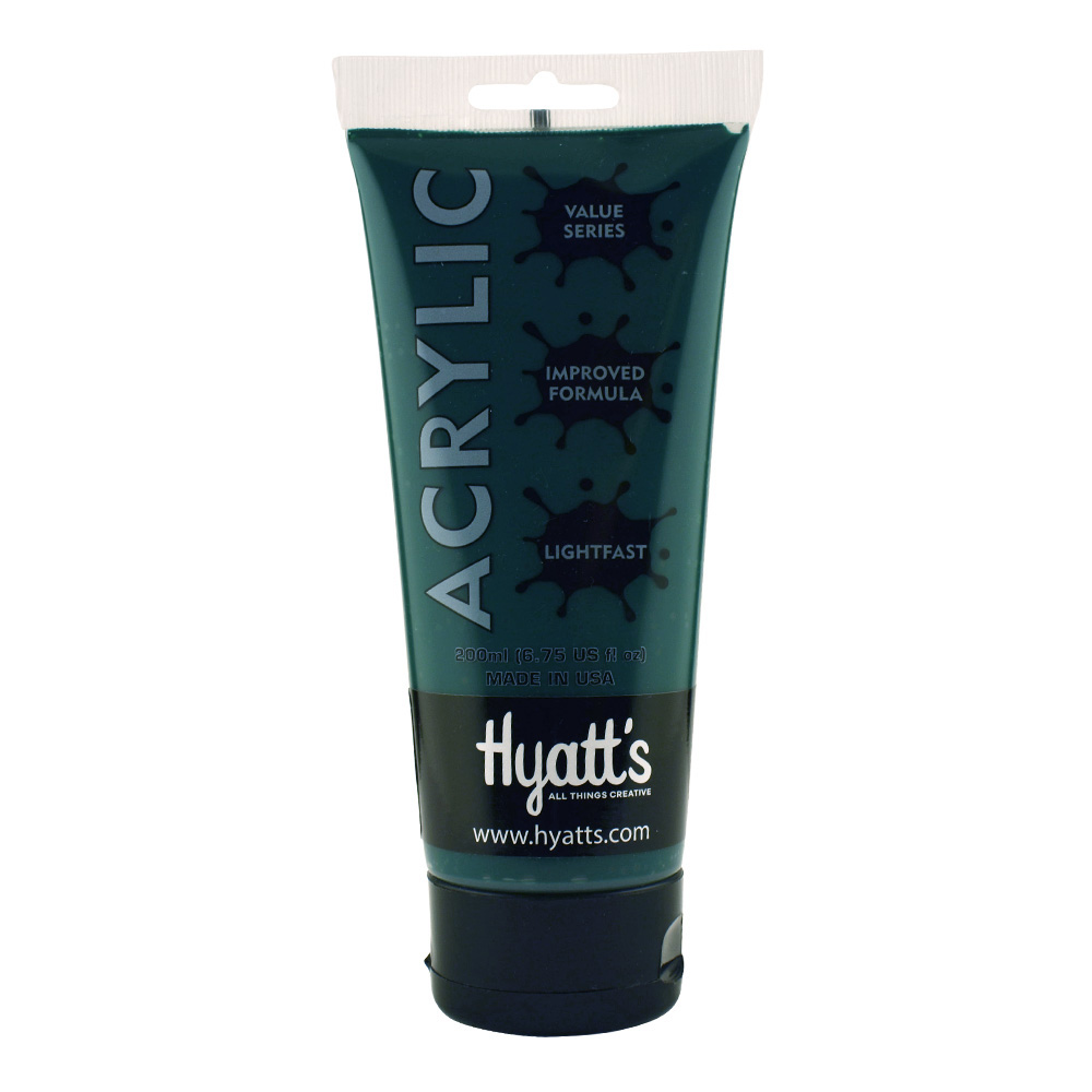 Hyatt's Acrylic 200 ml Permanent Green