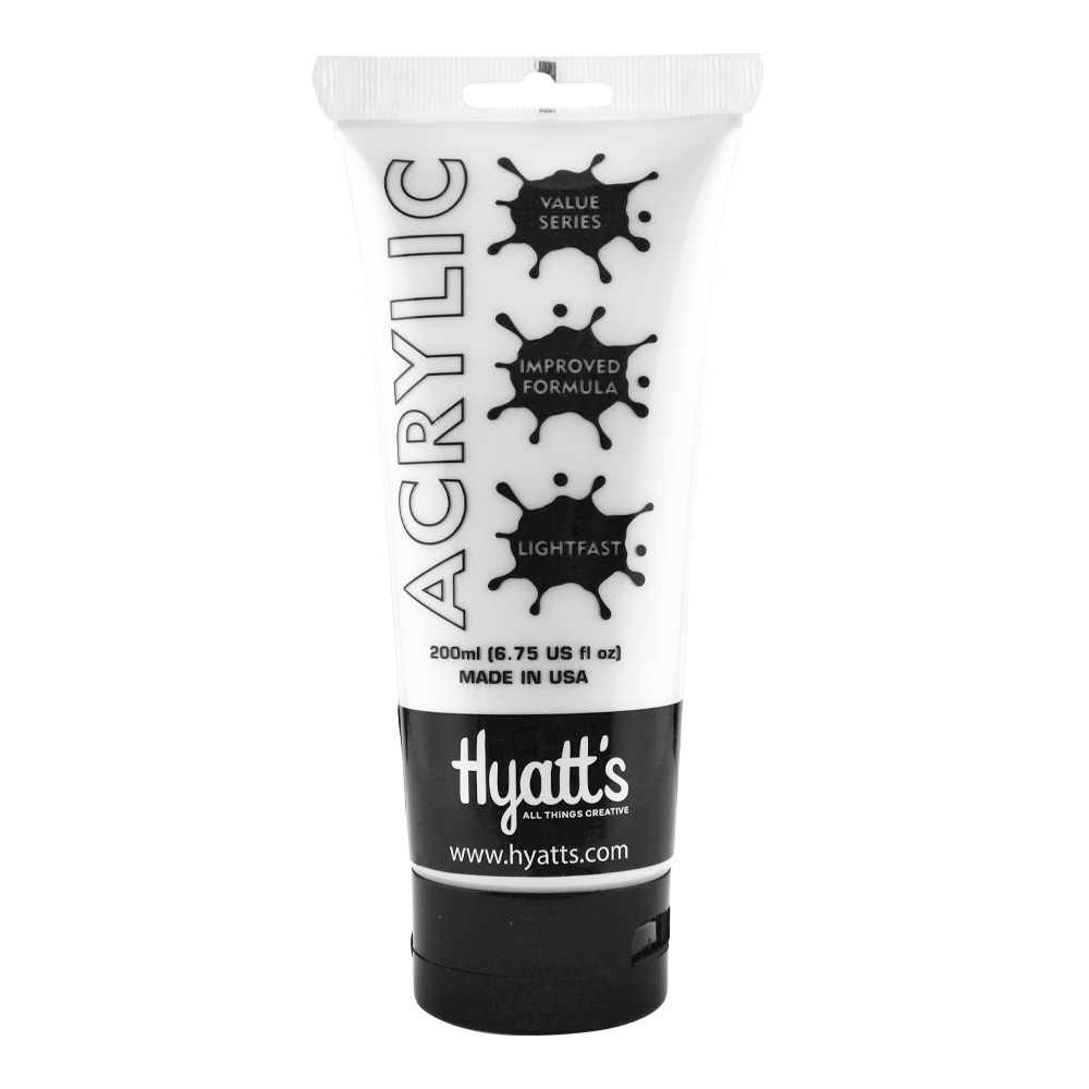 Hyatt's Acrylic 200 ml Titanium White