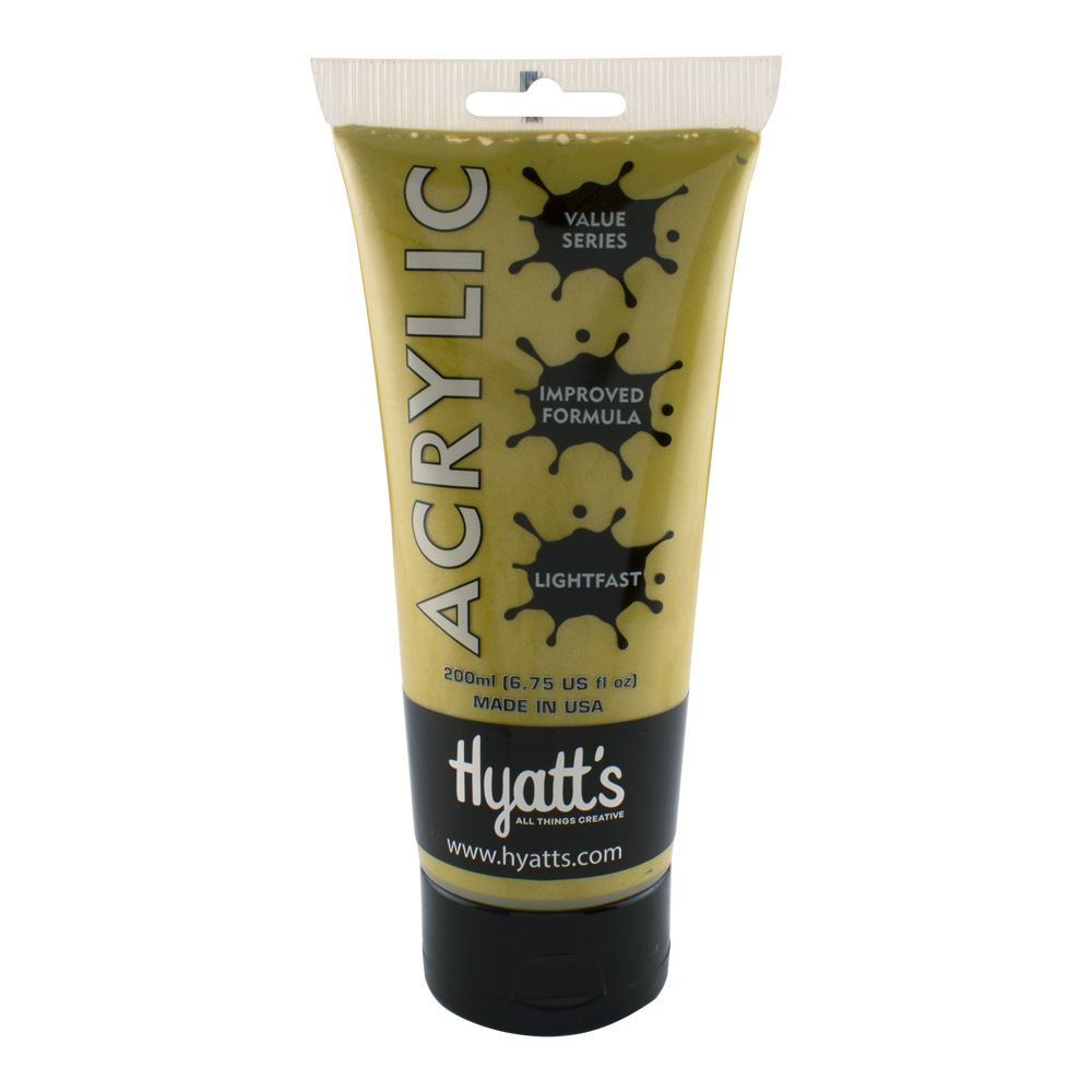 Hyatt's Acrylic 200 ml Gold