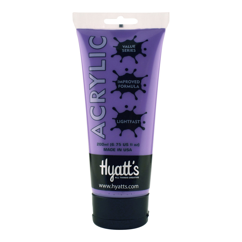 Hyatt's Acrylic 200 ml Brilliant Purple