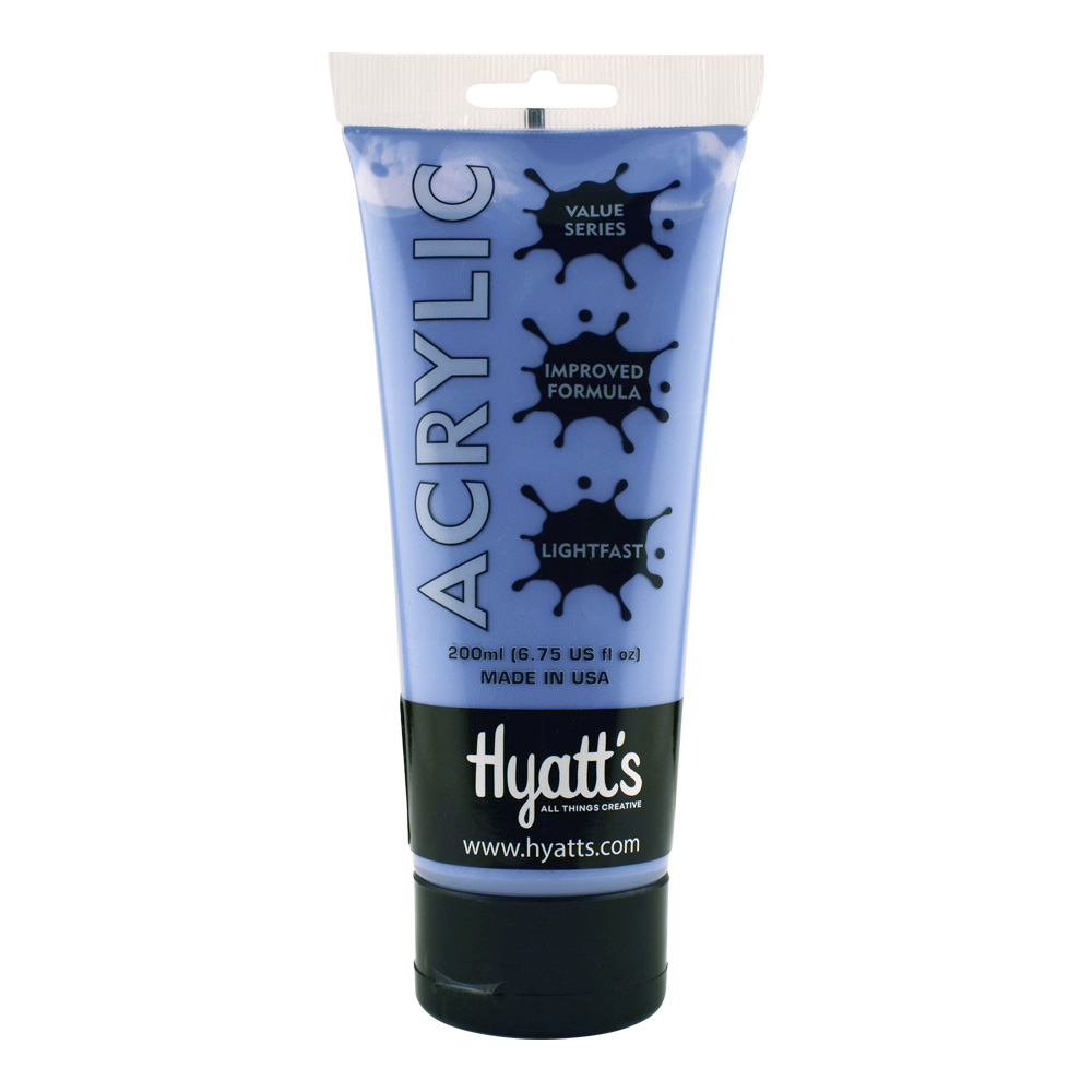 Hyatt's Acrylic 200 ml Light Blue Violet