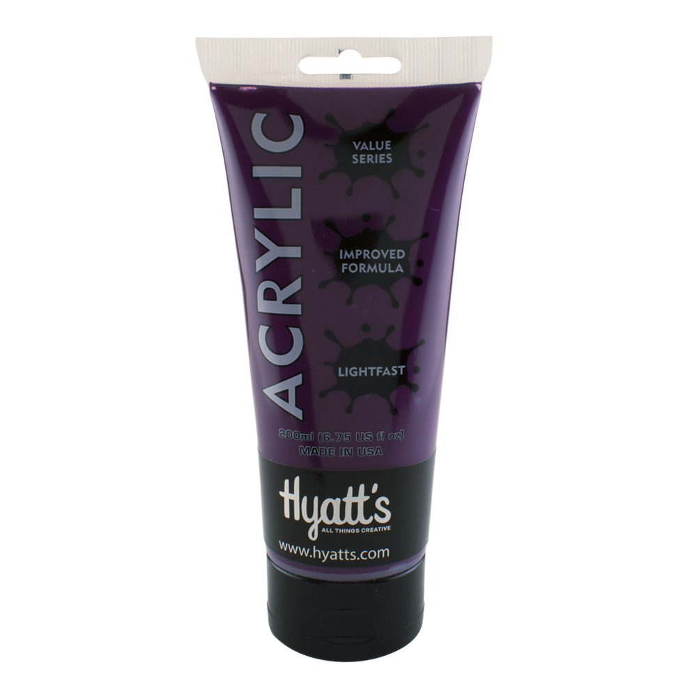 Hyatt's Acrylic 200 ml Deep Violet