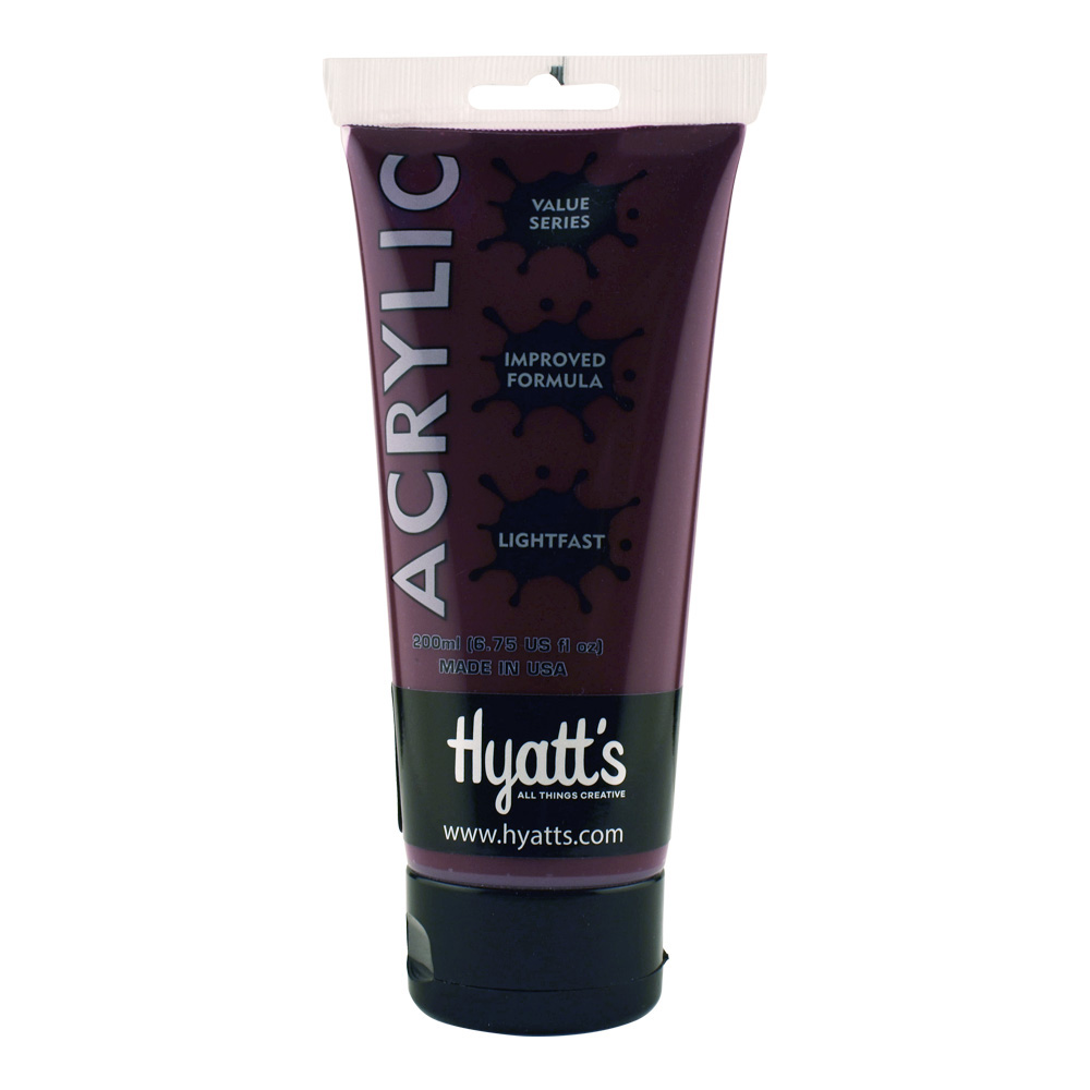 Hyatt's Acrylic 200 ml Alizarine Crimson