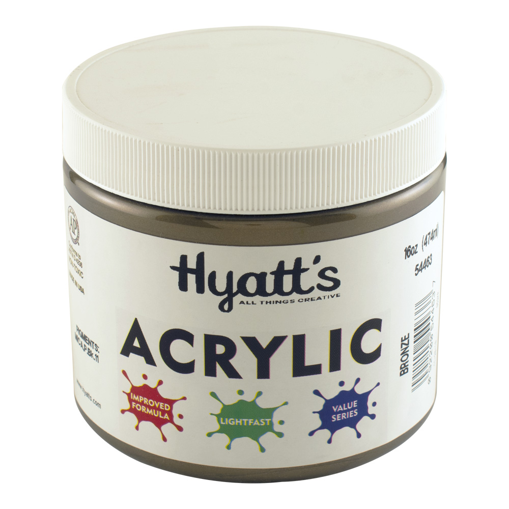 Hyatt's Acrylic 16 oz Iridescent Bronze