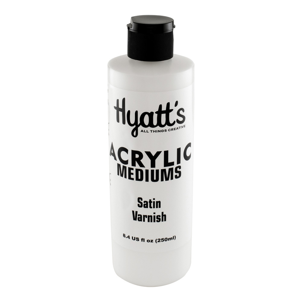 Hyatt's Acrylic 8 oz Satin Varnish