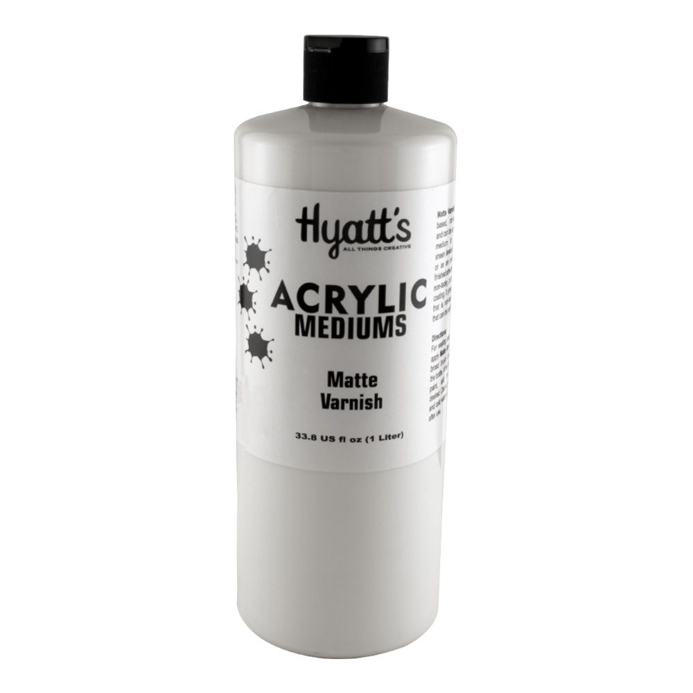 Hyatt's Acrylic 32 oz Matte Varnish
