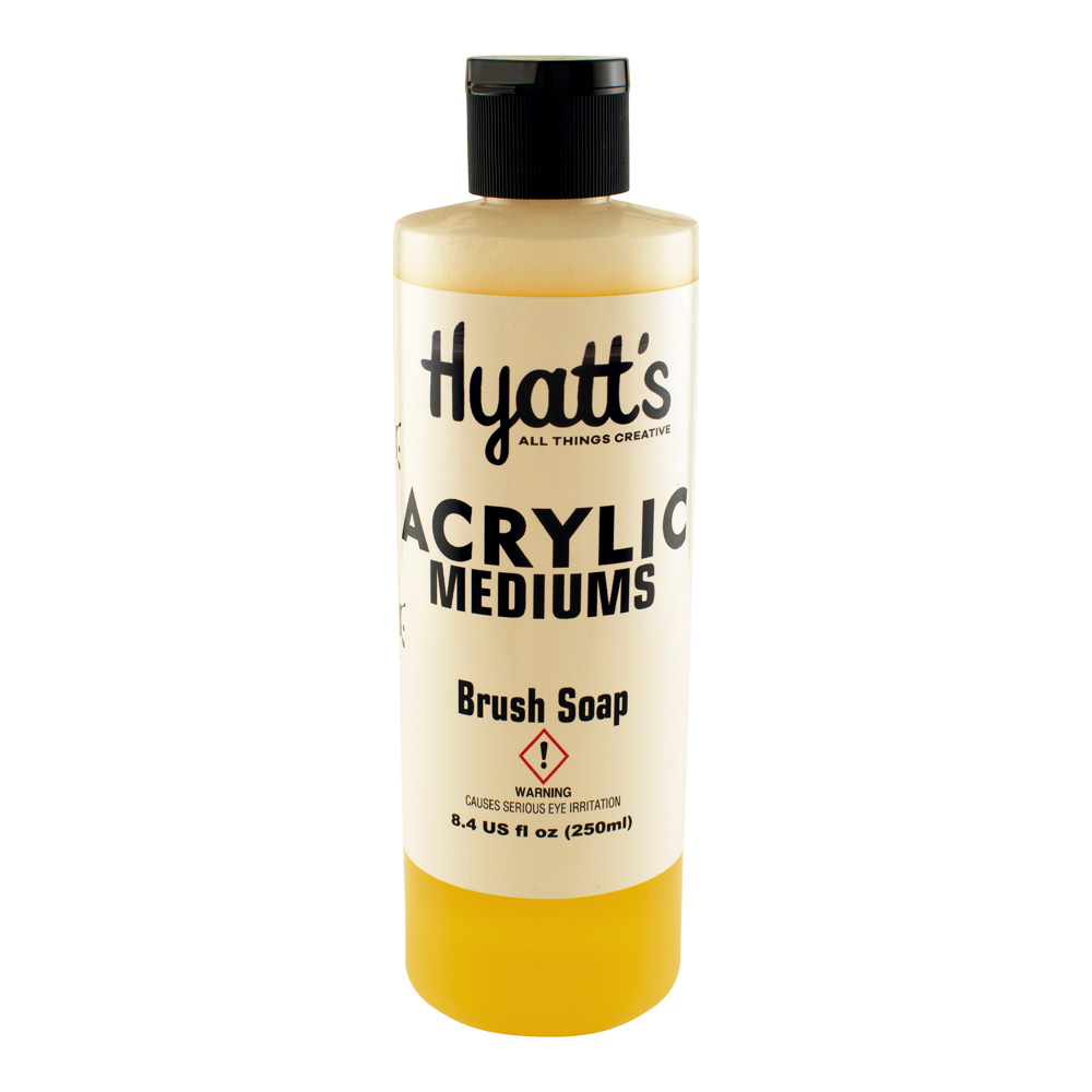 Hyatt's Acrylic 8 oz Brush Cleaner
