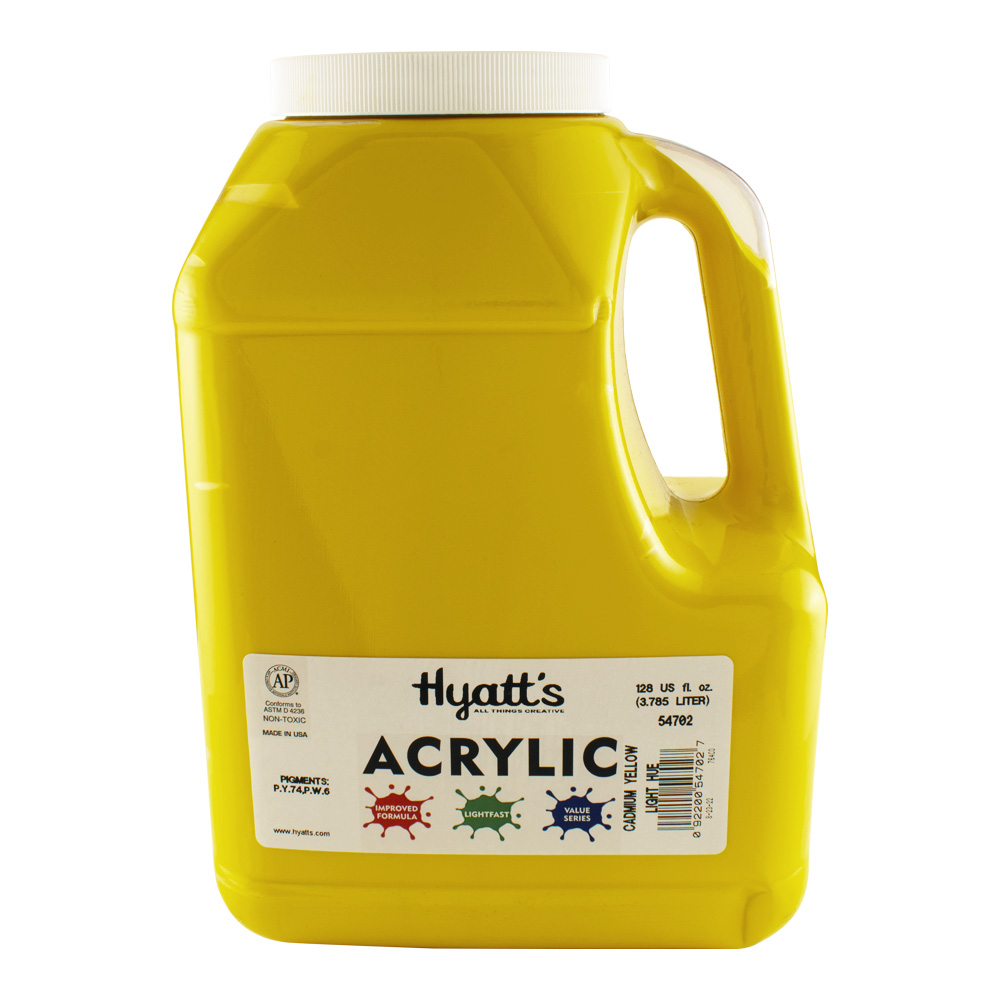 Hyatt's Acrylic Gallon Cad Yellow Light