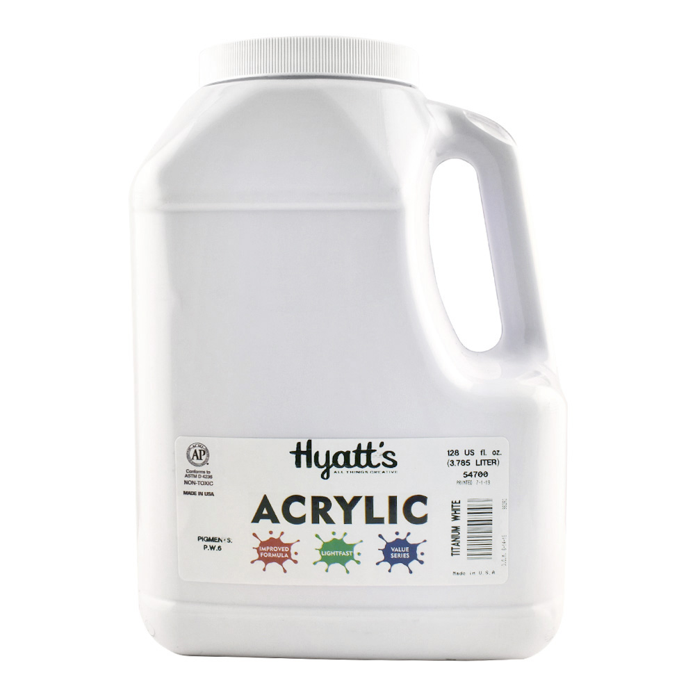 Hyatt's Acrylic Gallon Titanium White