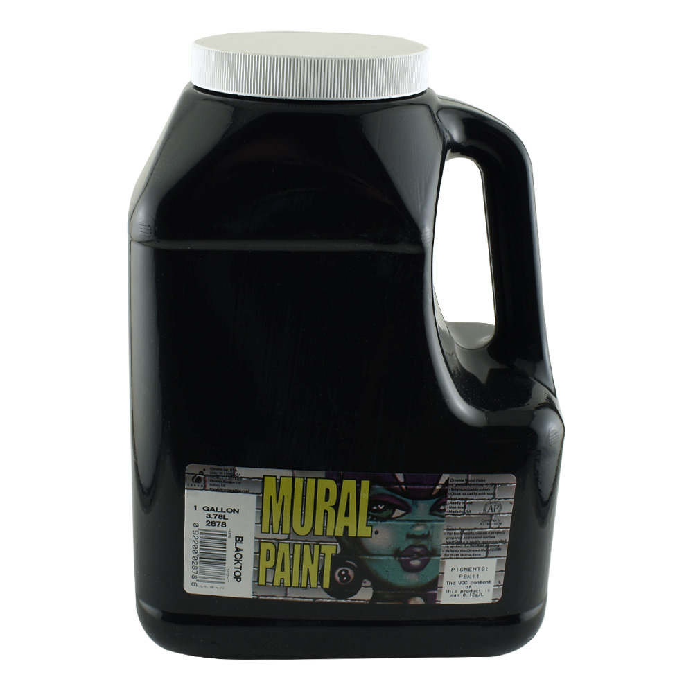 Chroma Mural Paint Gallon Blacktop